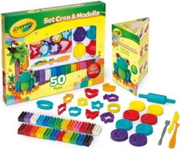 Crayola Set Crea y Moldea de 50 Piezas
