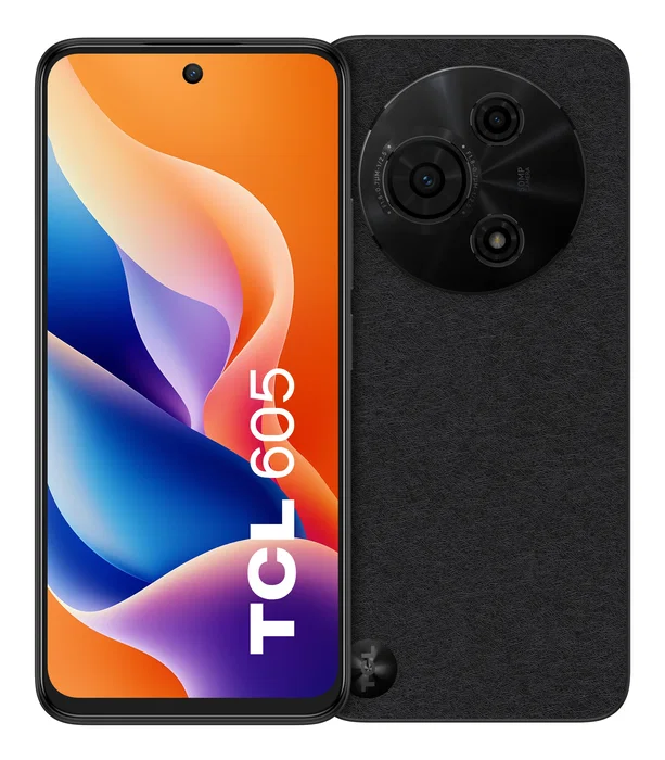 TCL 605 128GB 4GB RAM Negro Obsidian Black