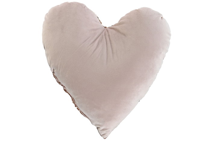 DKD Home Decor Cojin Chic Rosa 12 x 40 x 40 cm (2 Unidades)