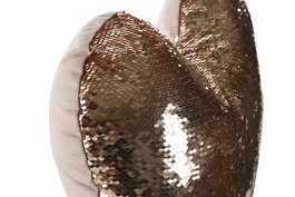 DKD Home Decor Cojin Chic Rosa 12 x 40 x 40 cm (2 Unidades)