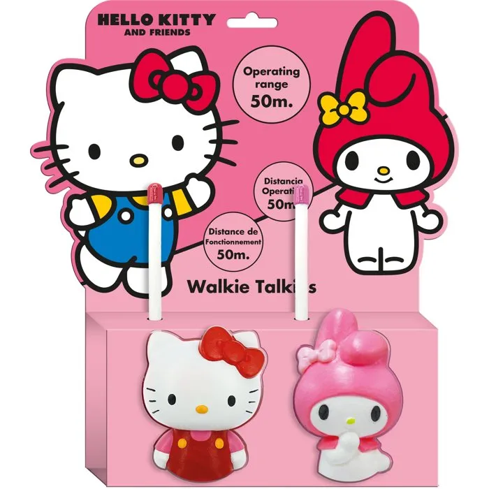 Kids Licensing Walkie-talkie Hello Kitty Edad 4 Años - LICENCIA PARA NIÑOS - Referencia: KID8435507887632