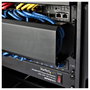 StarTech.com Panel de Gestión de Cableado Horizontal 2U, Canaleta con Cubierta para Racks, Plástico/Acero Negro, EIA RS310-D, 482 x 79 x 88.1 mm
