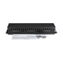 StarTech.com Panel de Gestión de Cableado Horizontal 2U, Canaleta con Cubierta para Racks, Plástico/Acero Negro, EIA RS310-D, 482 x 79 x 88.1 mm