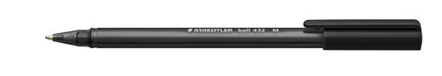 Boligrafo Staedtler 432 Medio Negro (Set de 10) Boligrafo Staedtler 432 Medio Negro (Set de 10)