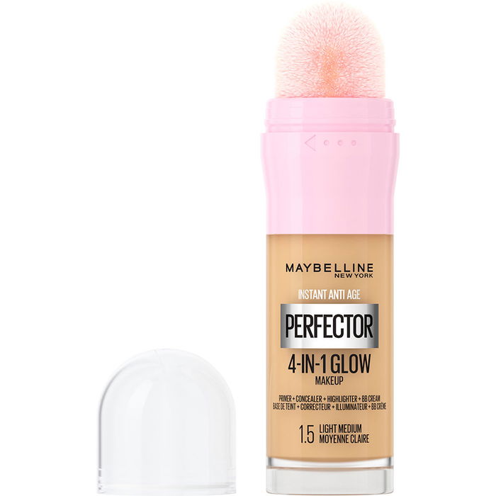 Maybelline Instant Perfector Glow Multiusos #1,5-light Medium 20 ml Base Corrector Maquillaje