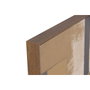 DKD Home Decor Cuadro Lienzo Moderno con Relieve, Set de 2 Unidades, Beige y Marrón