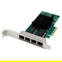 Digitus Tarjeta de Red PCI Express I350, 4 Puertos RJ45 Gigabit, Intel, 5000 Mbit/s, Jumbo Frames, para PC/Server Windows/Linux