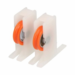 Edm Rodamiento Co-22 rd08 de Nylon Blanco, 37 x 14 x 39,5 mm, 2 uds