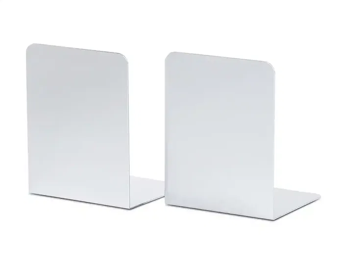 Maul Apoyalibros Metálico Aluminio 100x100x130 mm Juego Resistente y Elegante para Hogar y Oficina