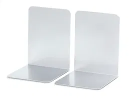 Maul Apoyalibros Metálico Aluminio 100x100x130 mm Juego Resistente y Elegante para Hogar y Oficina