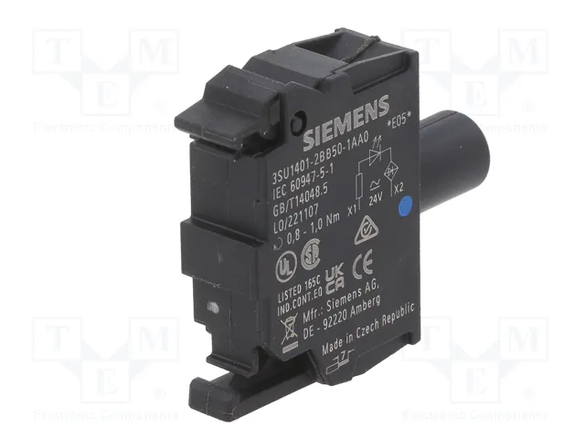 SIEMENS Elemento iluminador LED azul 22mm