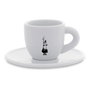 Bialetti Omino taza y platillo de moca blanca