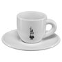 Bialetti Omino taza y platillo de moca blanca