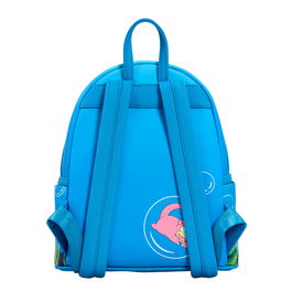 Loungefly Mochila Burbujas de Agua Pokemon 25cm Piel Vegana PVC Tirantes Ajustables Bolsillos