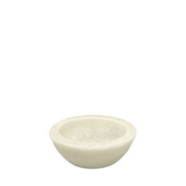 SUMMA PREMIUM Supiedra Bol Macael - Bol para Ensalada de Mármol Natural, Artesanal - Diámetro 10 cm, Alto 3.5 cm, Colección VAJILLA (Set de 2)