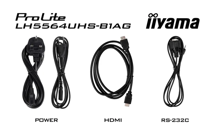 Iiyama LH5564UHS-B1AG Pantalla de Señalización Digital 55 pulg 4K UHD Android 14