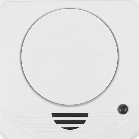 Smartwares 10.100.41 Detector de Humo Fotoeléctrico con Alarma Sonora 85db, Pack de 4 Unidades, Batería 1 Año