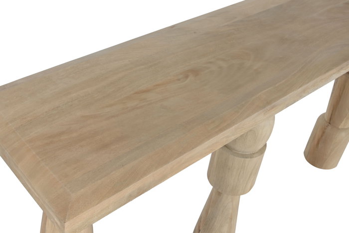 DKD Home Decor Consola Natural 40 x 77 x 216 cm Mango