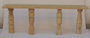 DKD Home Decor Consola Natural 40 x 77 x 216 cm Mango