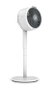 Shark FlexBreeze FA220EU - Ventilador de Piso y Mesa, Blanco, 5 Velocidades, 1600 m³/h, Oscilación 180°, Temporizador, Batería Recargable