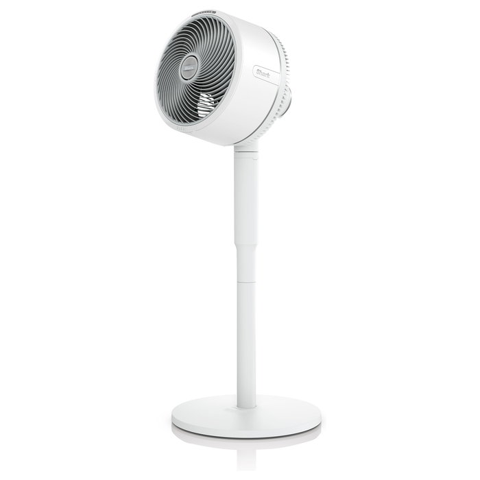 Shark FlexBreeze FA220EU - Ventilador de Piso y Mesa, Blanco, 5 Velocidades, 1600 m³/h, Oscilación 180°, Temporizador, Batería Recargable
