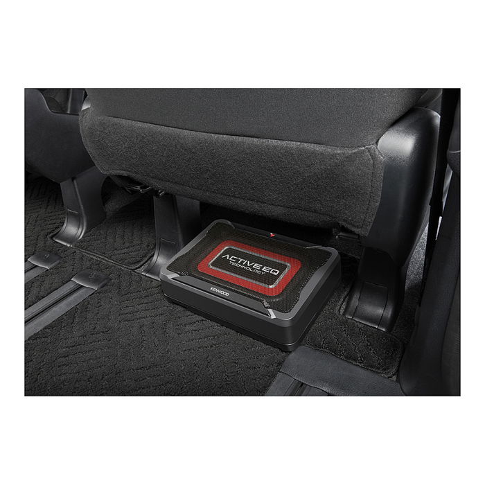 Kenwood KSC-PSW7EQ Subwoofer Activo con Caja Acústica, 160W, 40-200 Hz