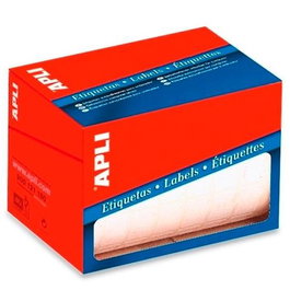 Apli Etiquetas para Precios 34x67mm Blanco con Cantos Romos