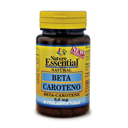 NATURE ESSENTIAL Betacaroteno 50 perlas