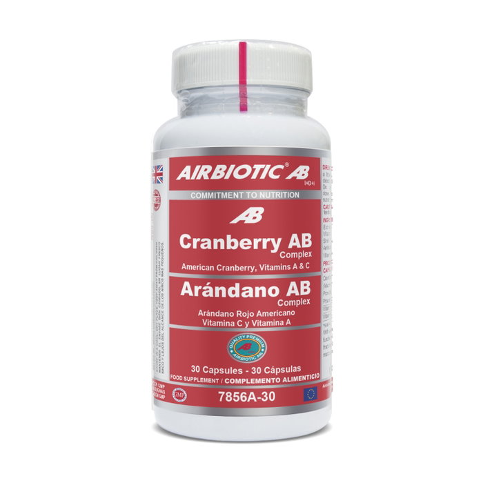 Airbiotic Cranberry Complex 30 Cápsulas Arándano Rojo Airbiotic Cranberry Complex 30 Cápsulas Arándano Rojo