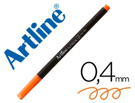 Artline Rotulador EPFS200 Supreme Fine Liner Punta de Fibra Naranja Oscuro 0.4 mm