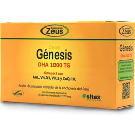 ZEUS GENESIS DHA TG 1000 30 Cápsulas
