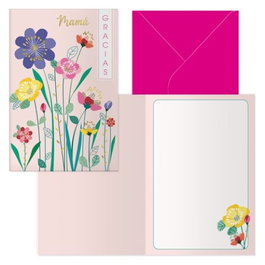 DOHE AGENDAS Pack de 6 tarjetas de felicitación modelo Día de la Madre-Pradera