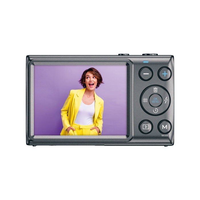 EASYPIX V48 Pocket Cámara Digital Compacta Anthrazit