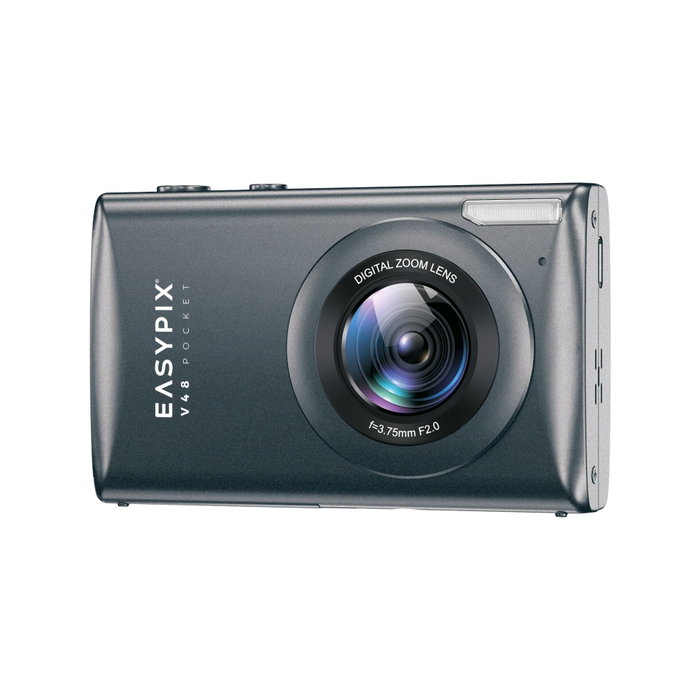 EASYPIX V48 Pocket Cámara Digital Compacta Anthrazit