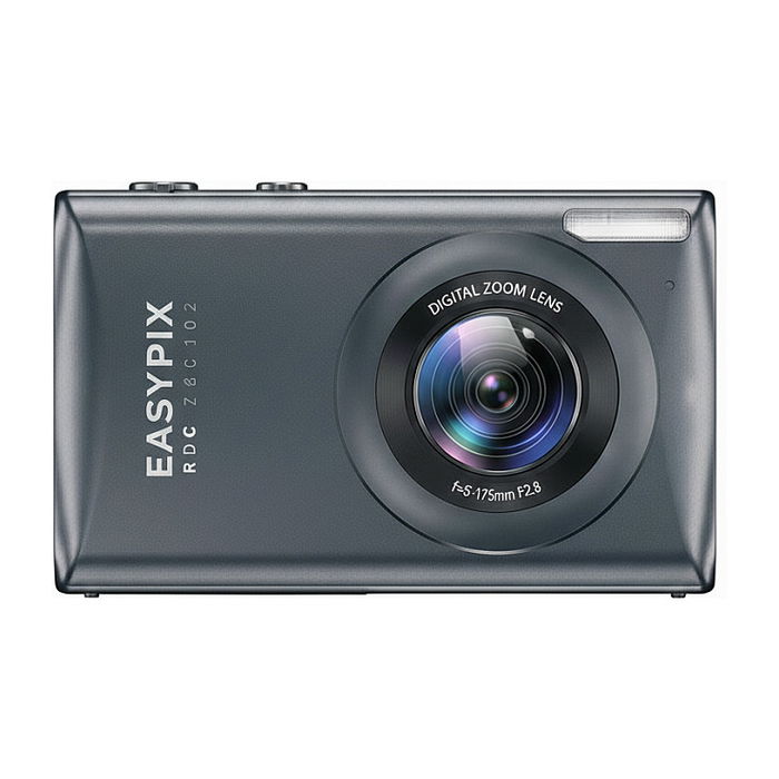 EASYPIX V48 Pocket Cámara Digital Compacta en Color Anthrazit