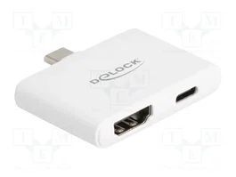 DeLOCK Adaptador USB Type-C™ a HDMI 4K 60 Hz con Datos y PD 94 W