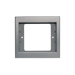 BERKER Hager 13137004 Placa de pared/cubierta para interruptor Metálico