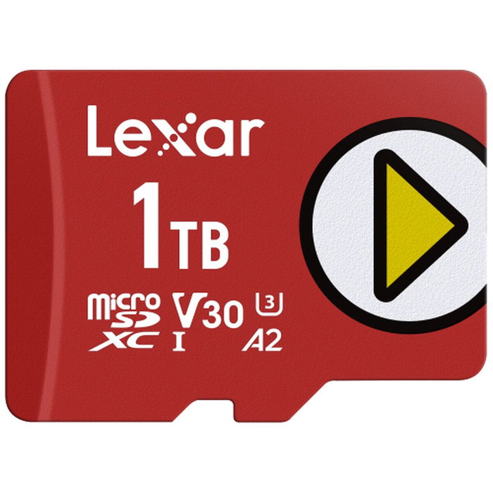 Lexar LMSPLAY001T-BNSNG MicroSDXC de 1 TB Rojo