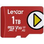 Lexar LMSPLAY001T-BNSNG MicroSDXC de 1 TB Rojo
