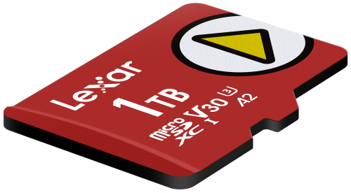 Lexar LMSPLAY001T-BNSNG Tarjeta MicroSDXC 1 TB UHS-I Clase 10, Velocidad de Lectura 205 MB/s, Velocidad de Escritura 140 MB/s