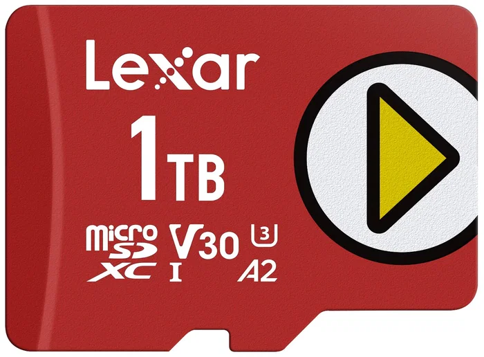 Lexar LMSPLAY001T-BNSNG MicroSDXC de 1 TB Rojo