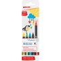 Edding Rotulador 1200 Glitter Colores Surtidos Pack de 5