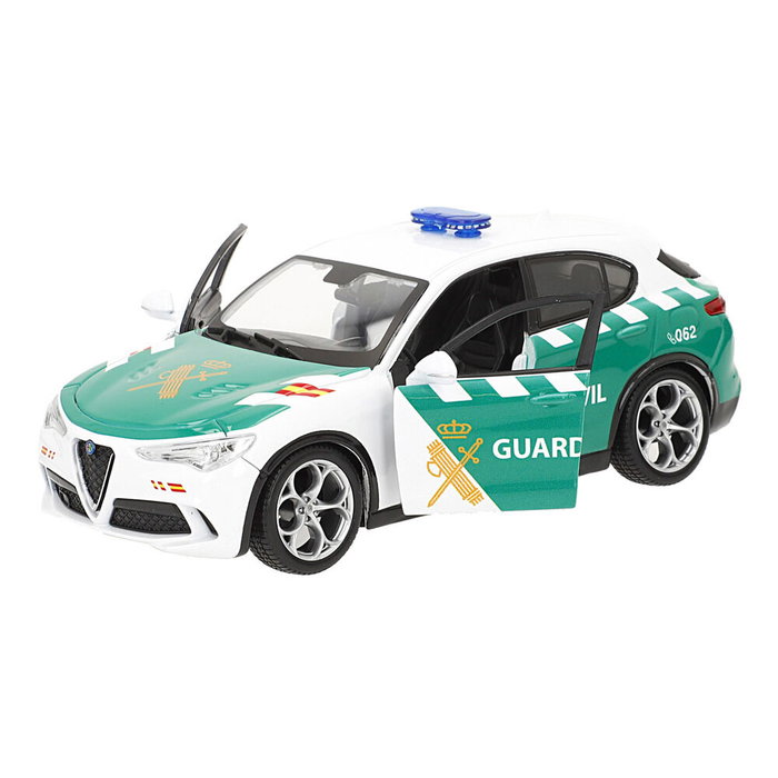BURAGO Coche Guardia Civil Alfa Romeo Stelvio metal