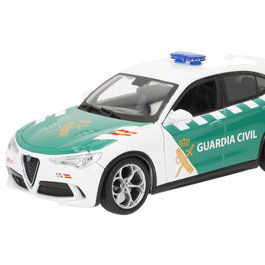 BURAGO Coche Guardia Civil Alfa Romeo Stelvio metal