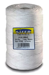 Cuerda Trenzilla 8842 Polipropileno 1,5 mm x 50 m Blanco