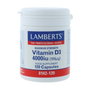 Lamberts Vitamina D3 4000 UI 120 cápsulas
