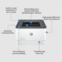 HP LaserJet Pro 3002dw Printer - Impresora Láser Multifunción, Productividad Potente, Gestión Fluida, Velocidad Rápida, Fiable