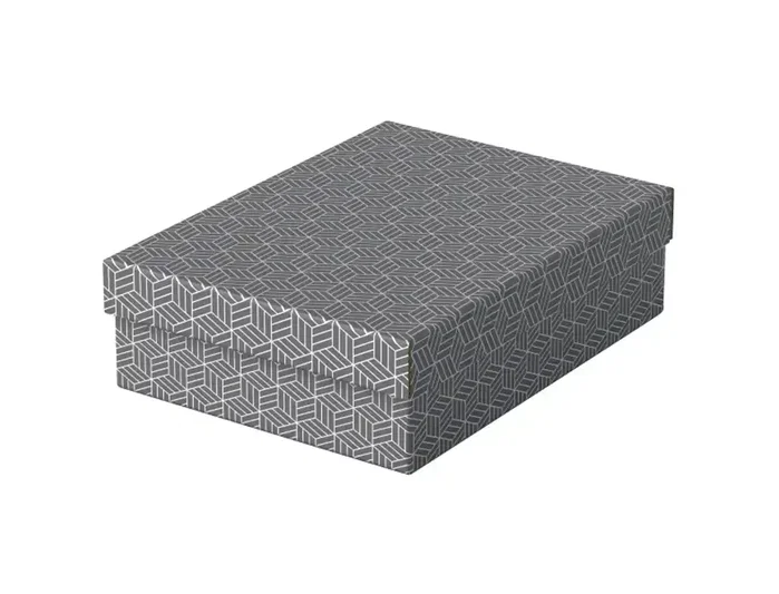 Esselte Pack de 3 Cajas de Almacenamiento de Cartón Gris 360x265x100mm Esselte Pack de 3 Cajas de Almacenamiento de Cartón Gris 360x265x100mm