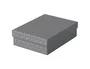 Esselte Pack de 3 Cajas de Almacenamiento de Cartón Gris 360x265x100mm
