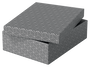 Esselte Caja de almacenaje 628285 Pack 3 Cajas Grises 360x265x100mm Cartón